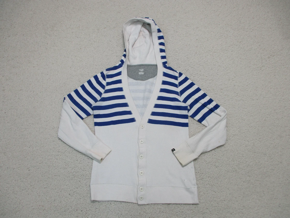 White top nike cardigan