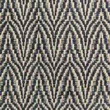 Lee Jofa Woven Flamestitch Uphol Fabric- Blyth Weave / Slate 6.25 yd 2020108.511