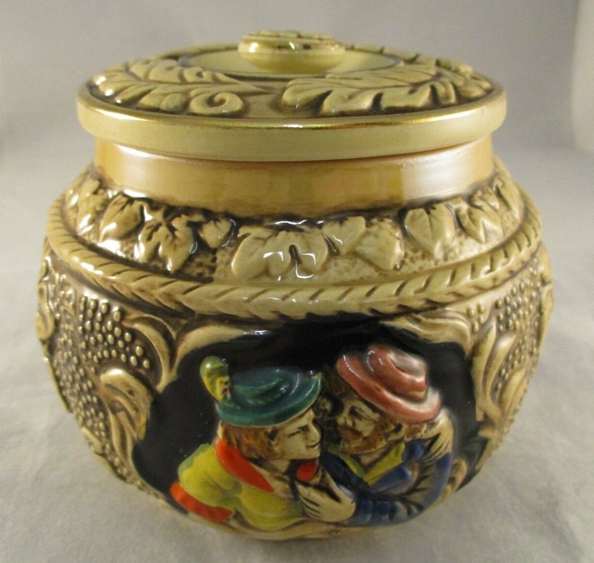 Arnart German Beer Stein Style Tobacco Jar 1960's - Vintage Retro