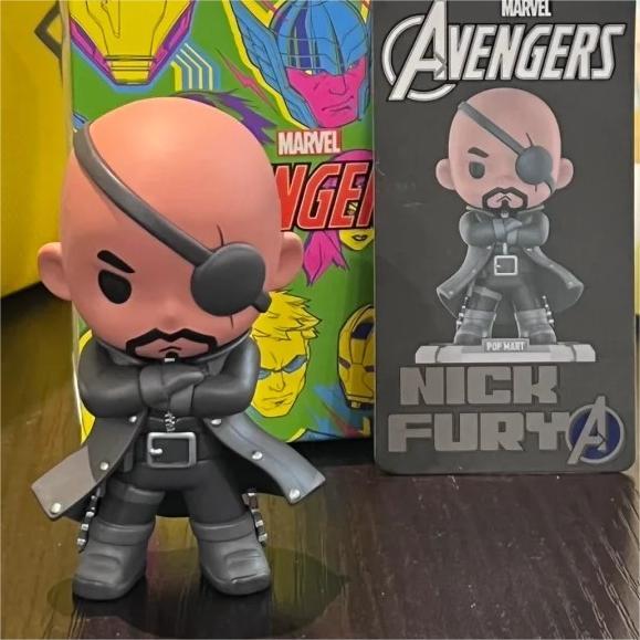 popmart アベンジャーズ シークレット Nick Fury POPMART Marvel Avengers Classic Serie BlindBox Confirmed
