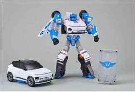 TOBOT 2024 New Tobot W Transformer Robot Hyundai Kona LED Light Action Figure