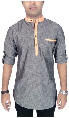 Kuons Avenue Men S Charcoal Grey Linen Cotton Mandarin Collar Long Ii3 Ebay Kuons Avenue Men S Charcoal Grey Linen Cotton Mandarin Collar Long Ii3 Ebay
