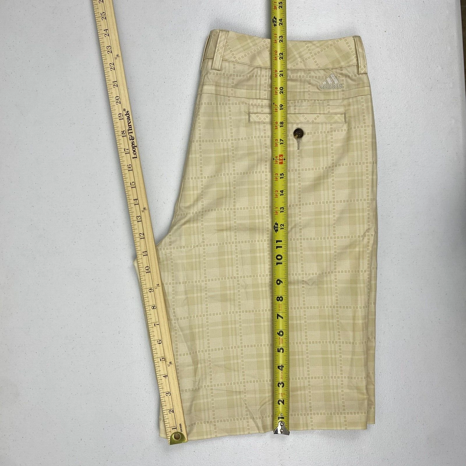 ADIDAS Climalite Cream Golf Shorts Gents Size 36 RN88387 CA40312 READ