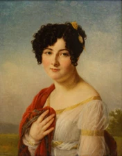 perfect 24x36 oil painting 100% handpainted on canvas "a woman"