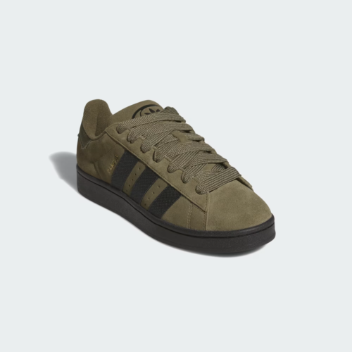 Adidas Campus 00s Olive Strata Core Black Mens Casual JI3307 NEW SZs 9-9.5-10 - Picture 4 of 8