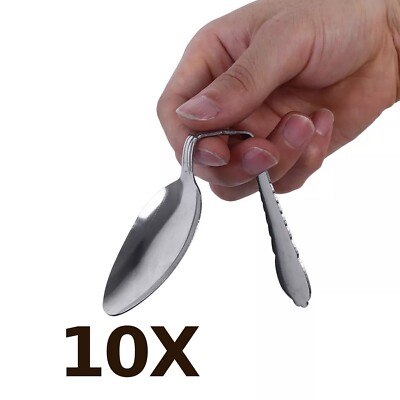 10X Bend Spoon Bending Close-Up Illusion Magic ConJuring Magician Trick Game
