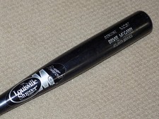 Brian McCann H&B M9 Maple Game Used Bat 2012 Atlanta Braves Yankees Astros