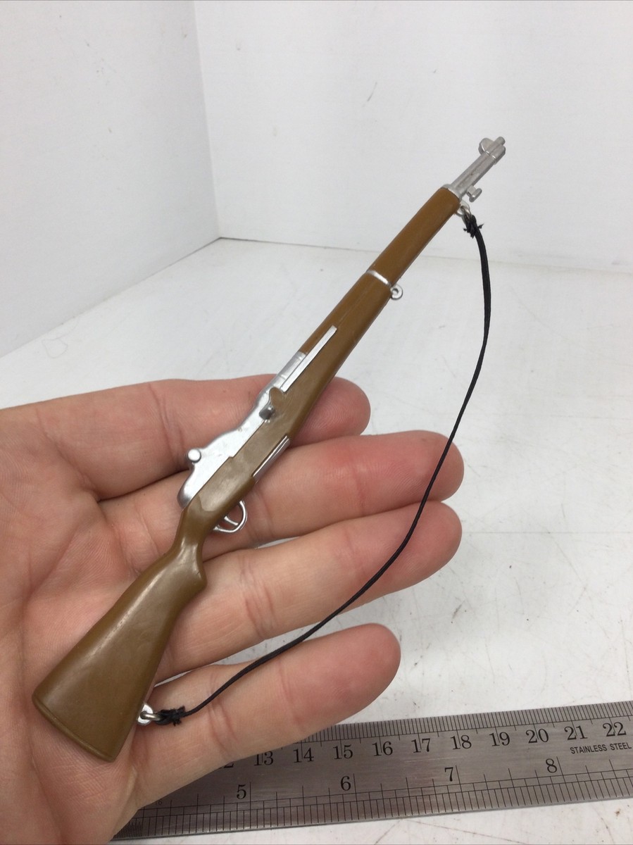 1/6 HASBRO GI JOE WW2 US M1 GARAND RIFLE + SLING PLASTIC US ARMY