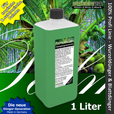 Palmendnger Profi XL 1 Liter NPK Dnger flssig f. Palmen Wurzel- &  Blattdnger | eBay.de