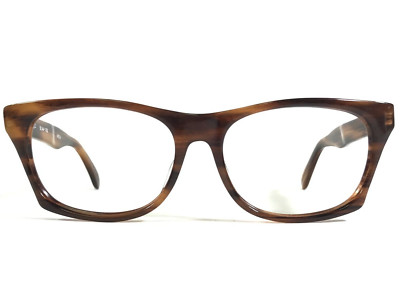 BADA Eyeglasses Frames BL544-1160 Brown Havana Horn Rim Made In Japan 54-18-140