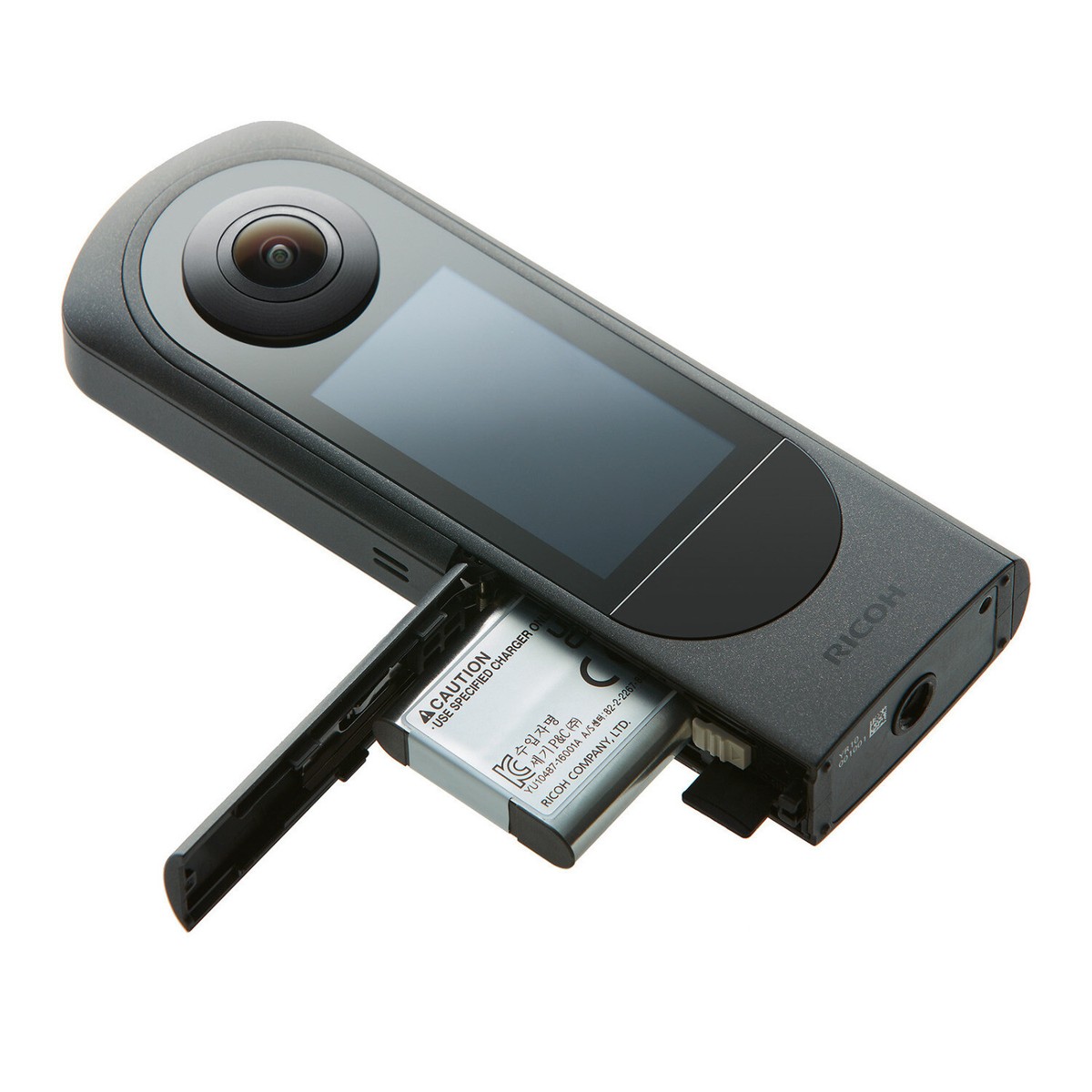 リコー THETA X 360° Camera #C382 Ricoh Theta X 360 Degree Camera with Lens Cap for Theta X