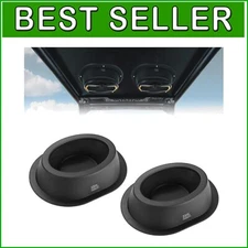 Shockproof 6x9 Speaker Boxes, Set of 2 for Cars, Boats, and Off-Road Vehicles