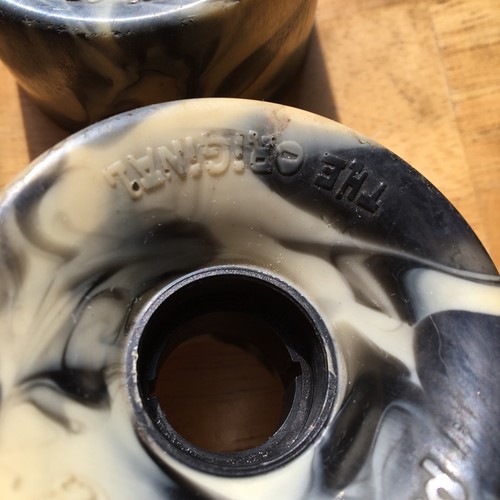 The Original Beach Board Skateboard Rollen 59mm X 45mm Cream Black Marble Set 2 - Bild 14 von 21