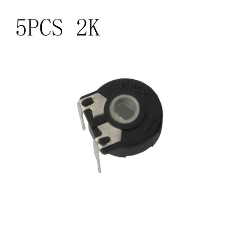 5PCS Horizontal Potentiometer PT15 1K 2K 5K 10K 20K 50K 100K 500K 1M Elliptical - Picture 3 of 24