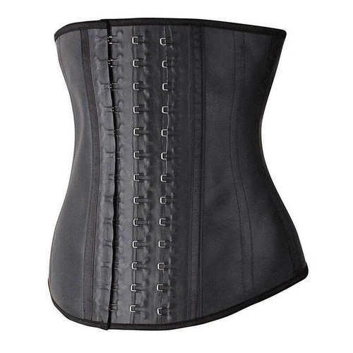 Corsetto Allenatore Vita 100% Lattice Cincher Fajas Colombianas Riduttore Body Shaper - Foto 12 di 34