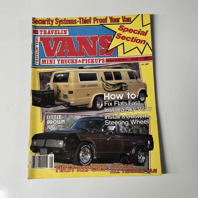 Travelin Vans For Work & Play Magazine - June 1979 - Special, Rare, Vintage 