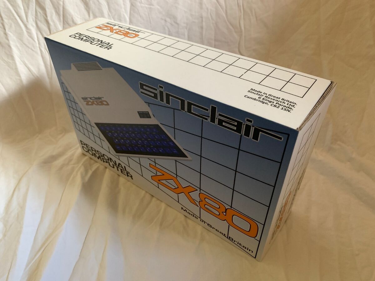 EMPTY BOX for Sinclair ZX80 Computer | eBay UK