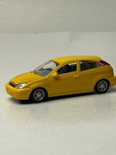 X-Concepts 1:43 Scale Diecast 2001 Ford Focus ZX-3, Yellow