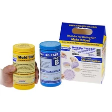 Smooth-On Mold Star 16 Fast Silicone Rubber Mold Making Kit - Pint