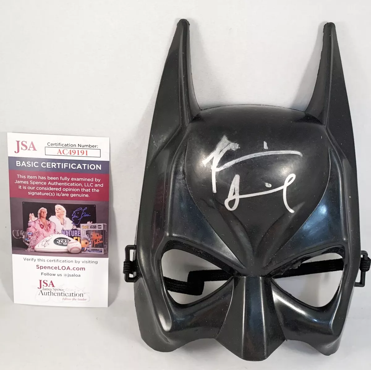 Kevin Smith Signed Batman Mask JSA COA | eBay