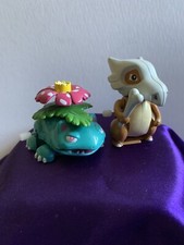 Pokemon Venusaur  Cubone Tomy Wind Up Model Kits Completed RARE And WORK 