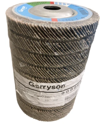 Grinder Flap Disc Specialty Jumbo Zirconium X 10 Garryson GJAZ1150 115X22mm P60