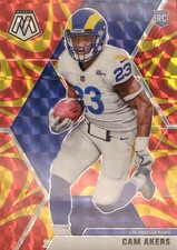 2020 Panini Mosaic Football Base Rookies #221: Cam Akers Panini Mosaic Mosaic