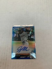 Joey Morgan 2017 Chrome 1st Bowman Auto 70'th Bowman #CDA-JM #34/70