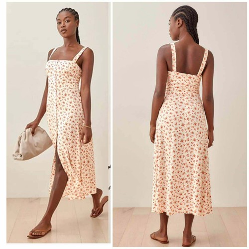 Buy Reformation Virgil Button Front 