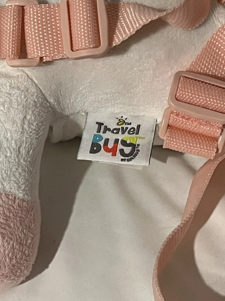 Arnês de segurança Travel Bug personagem de pelúcia infantil 2 em 1. Bicho de pelúcia unicórnio - Imagem 3 de 3