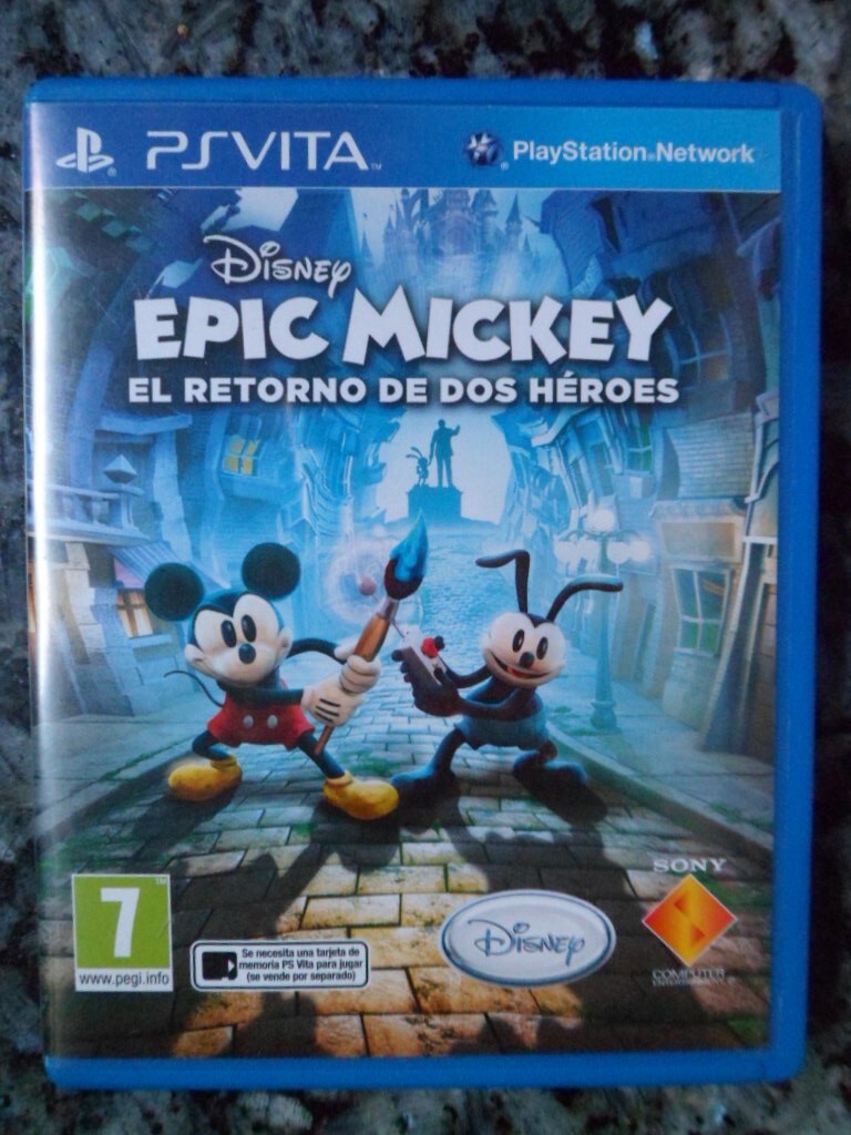 Epic Mickey El Retorno de dos Héroes PS Vita The Power Of Two