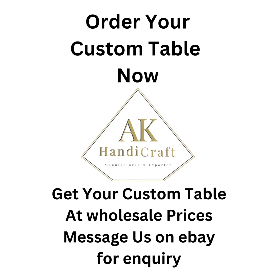 60" x 30" Epoxy Resin Center Dining Table Conference Table - Image 4 of 4