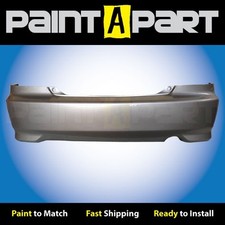 Fits2004 -05 Honda Civic Coupe Rear Bumper Painted Nh623m Satin Silver Metallic Fits2004 -05 Honda Civic Coupe Rear Bumper Painted Nh623m Satin Silver Metallic