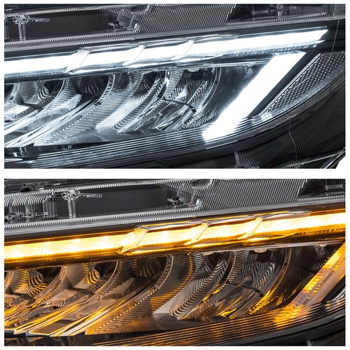 VLAND LED Reflector Headlights For 2016-2021 Honda Civic w/Start-up Animation - Picture 11 of 12