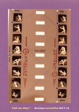 STÉREO CARTE COLORELIEF, NUS ÉROTIQUES FEMMES, CABARET, FLÂNERIE, NUDE -P10