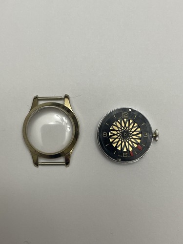 VINTAGE WALDMAN SWISS MADE KALEIDOSCOPE COCKTAIL WATCH - Picture 3 of 10