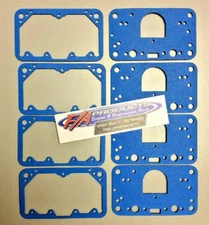 GENUINE HOLLEY Carb Float Bowl + Metering Block Blue Non Stick Gaskets 4 Each