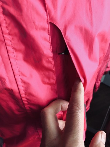 Regen/Sport /Lauf Jacke von Grane gr.38/M /Pink / Neon /Neu - Bild 3 von 10