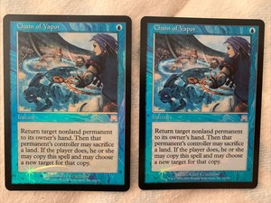 Magic The Gathering 2 Chain Vapor Lamina Onslaught Lp Legacy Of Vintage Ebay