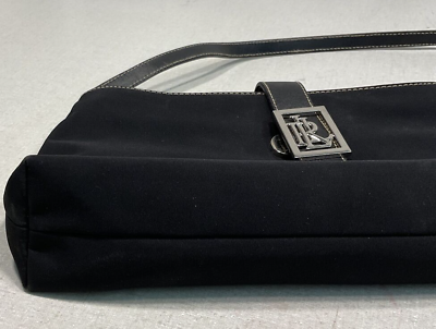 Vintage Lauren Ralph Lauren Rare Black Purse Handbag Bag Vintage Lauren Ralph Lauren Rare Black Purse Handbag Bag