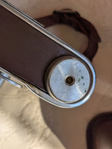 Vintage Ricoh "35" Camera Riken Ricomat w/ Leather Case - Picture 8 of 10