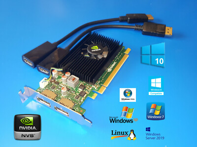 Lenovo Essential H530s H520s H330 H320 E73 SFF Video Card W/ Dual HDMI