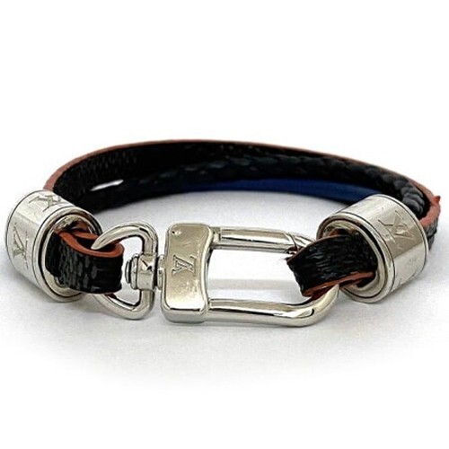 Louis Vuitton Bracelet Bracelet LV Treble Black Navy Damier
