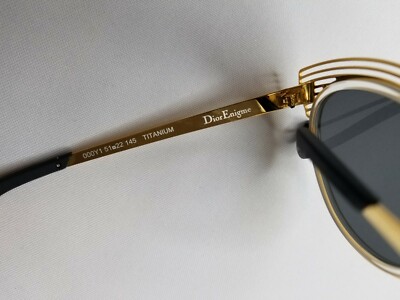 CHRISTIAN DIOR DIORENIGME 000/Y1 ROSE GOLD TITANIUM SUNGLASSES