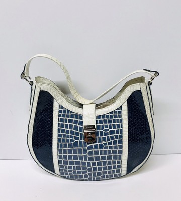 royal blue brahmin handbags