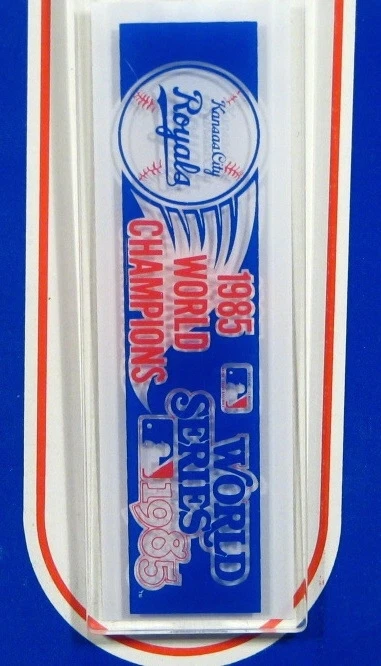 Llavero Serie Mundial 1985 Reales de Kansas City ~ MLB Souvenirs Llaveros Retro Foto 2 de 4