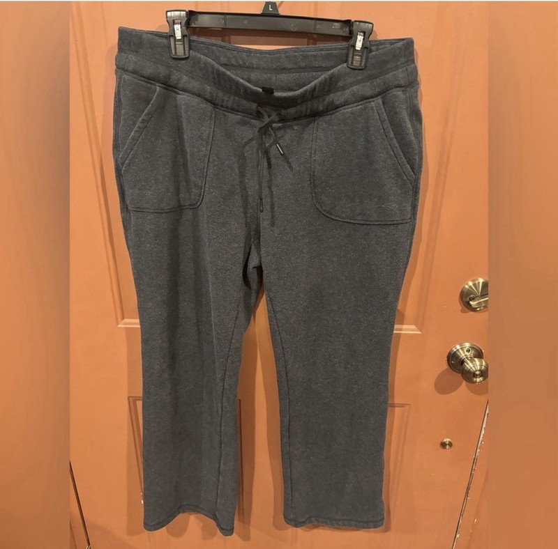 90 Degree by Reflex Gray Jogger Pants Size XL