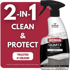 Weiman 2-IN-1 Quartz & Stone Cleaner with UV Protection, 16 oz 0.42 per fl oz