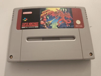 Jeu Super Nintendo - Super Metroid - SNES - Loose - UKV - Photo 1/4