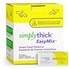 SimplyThick Easymix | 50 Count of 12G Individual Packets | Gel Thickener